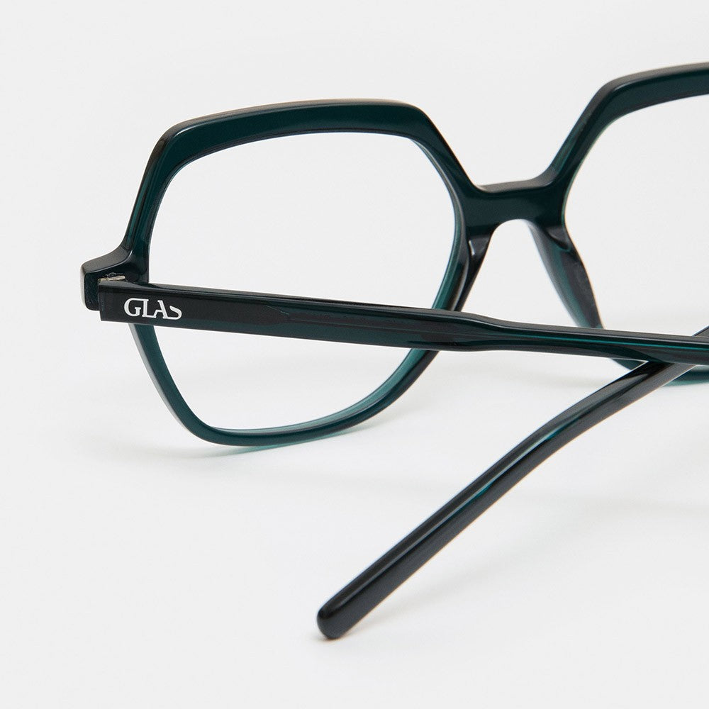 Glas Andrea Reading Glasses - Deep Green