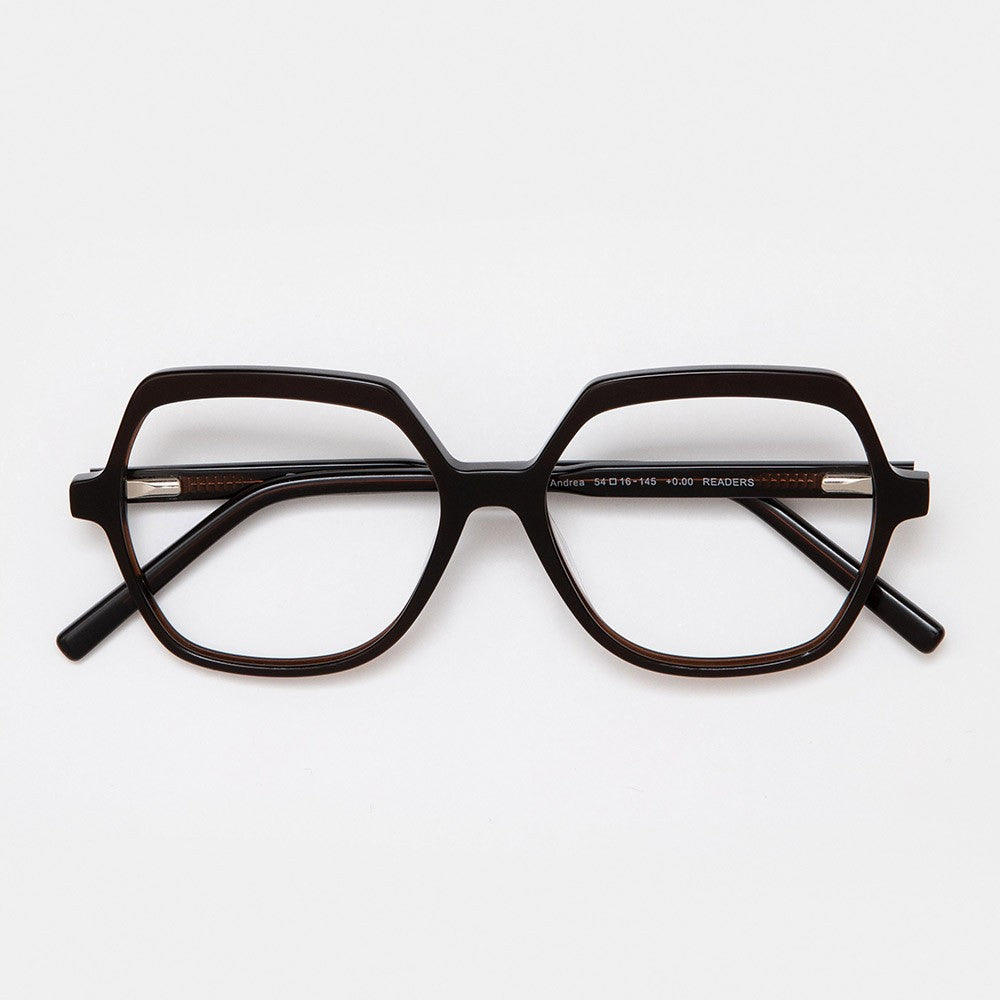 Glas Andrea Reading Glasses - Dark Brown