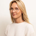 Glas Grace Reading Glasses - Rose Gold