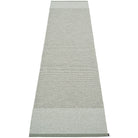 Pappelina Edit Runner - Army : Sage : Stone Metallic - 70 x 300 cm