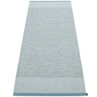 Pappelina Edit Runner - Dove Blue : Blue Fog : Stone Metallic - 85 x 260 cm