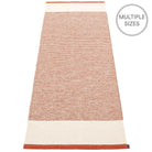 Pappelina Edit Runner - Brick : Vanilla : Linen Metallic - 70 x 200 cm