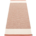 Pappelina Edit Runner - Brick : Vanilla : Linen Metallic - 85 x 260 cm