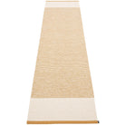 Pappelina Edit Runner - Ochre : Vanilla : Beige Metallic - 70 x 300 cm