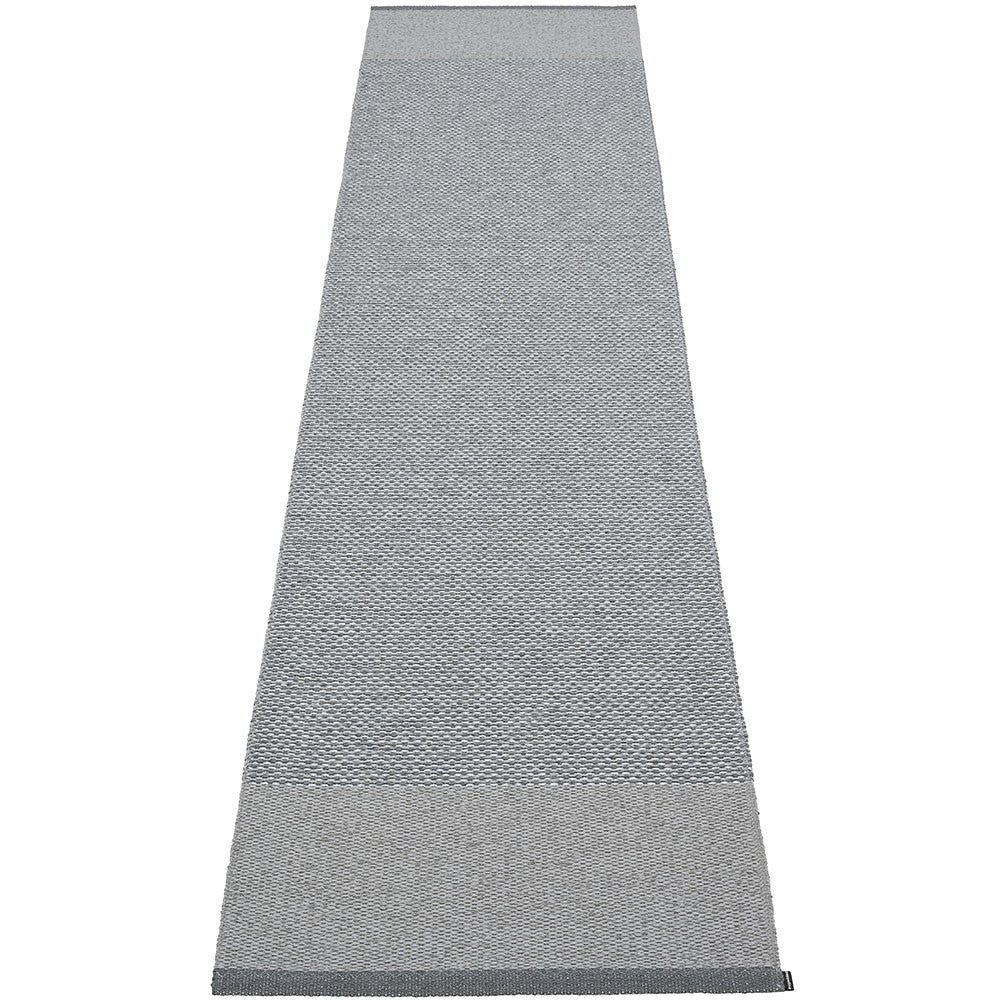 Pappelina Edit Runner - Granit : Grey : Grey Metallic - 70 x 300 cm