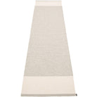 Pappelina Edit Runner - Linen : Vanilla : Stone Metallic - 70 x 300 cm