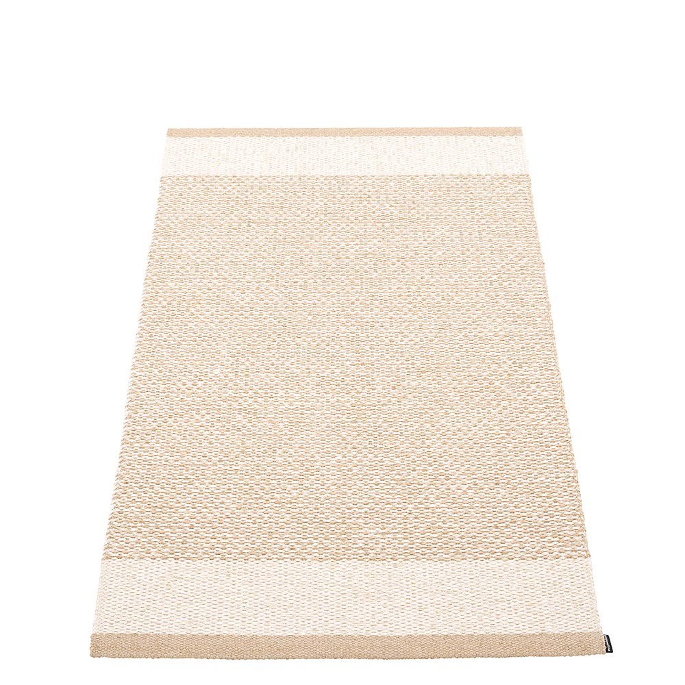 Pappelina Edit Runner - Beige : Vanilla : Beige Metallic - 70 x 120 cm