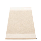 Pappelina Edit Runner - Beige : Vanilla : Beige Metallic - 70 x 120 cm