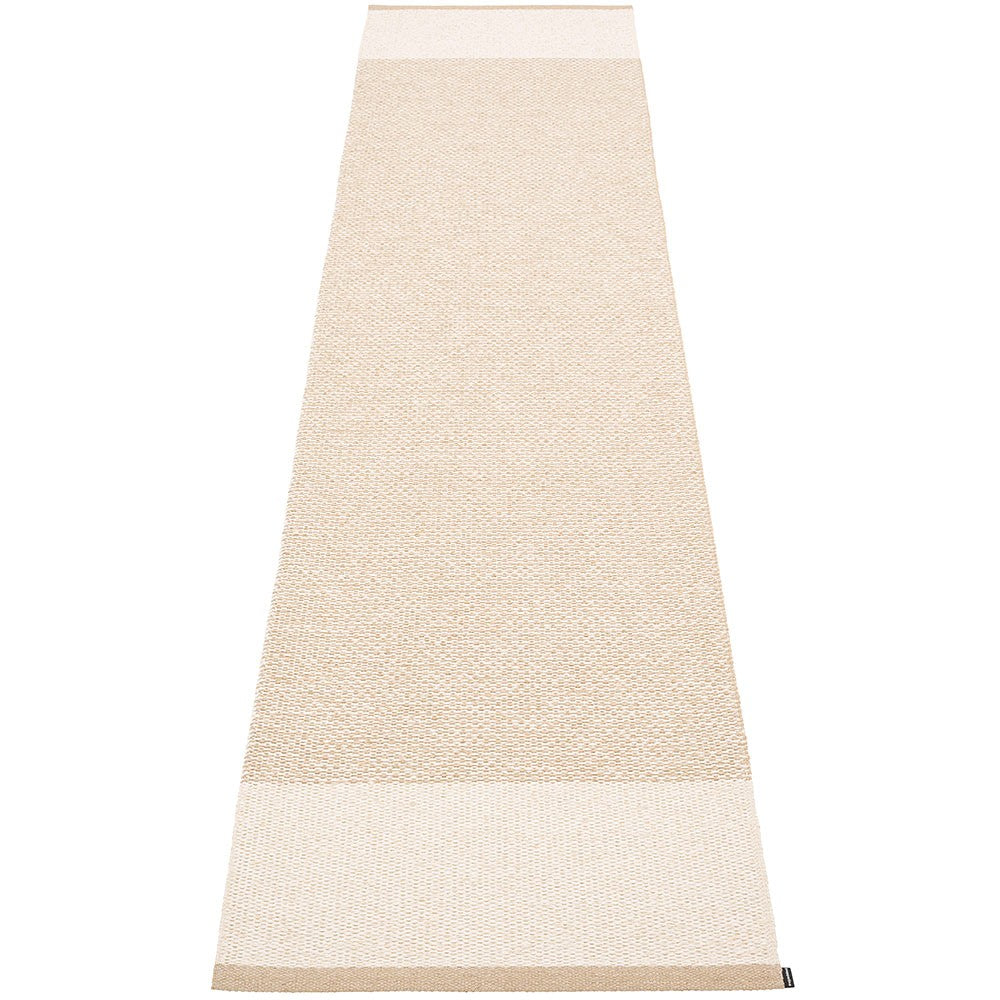 Pappelina Edit Runner - Beige : Vanilla : Beige Metallic - 70 x 300 cm