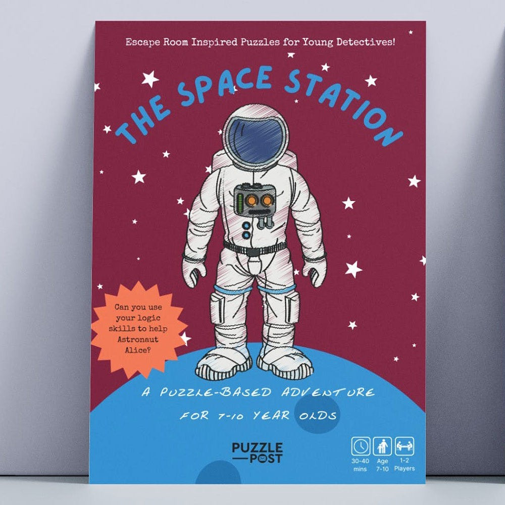 The Space Station Children's Escape Room by Puzzle Post