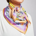 Flora Danica Sherbert Garden Large Silk Scarf