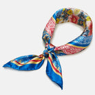 Flora Danica Blue Rose Garden Silk Scarf