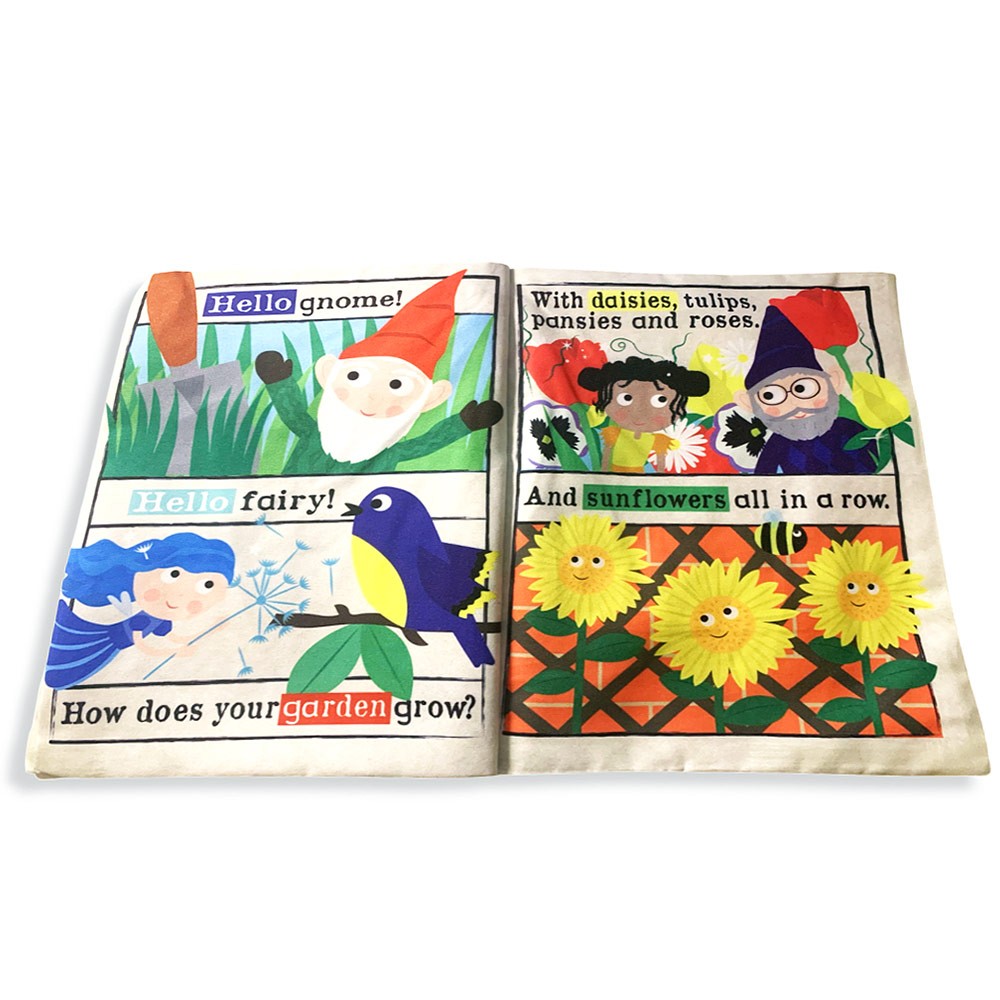 Jo & Nic's Crinkly Cloth Book - Gnomes and Fairies