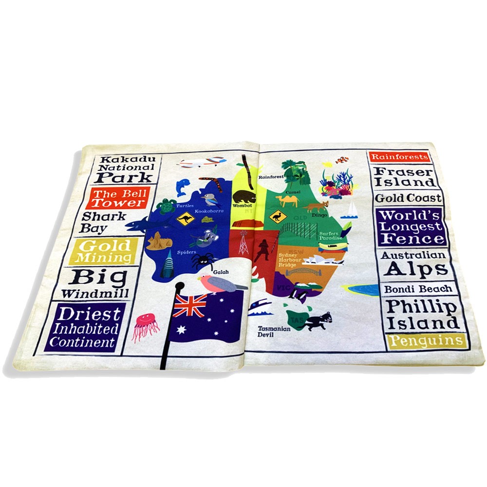 Jo & Nic's Crinkly Cloth Book - Australia