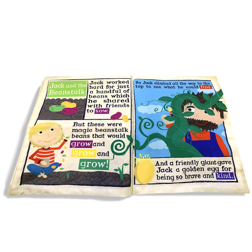 Jo & Nic's Crinkly Cloth Book - Three Little Tales