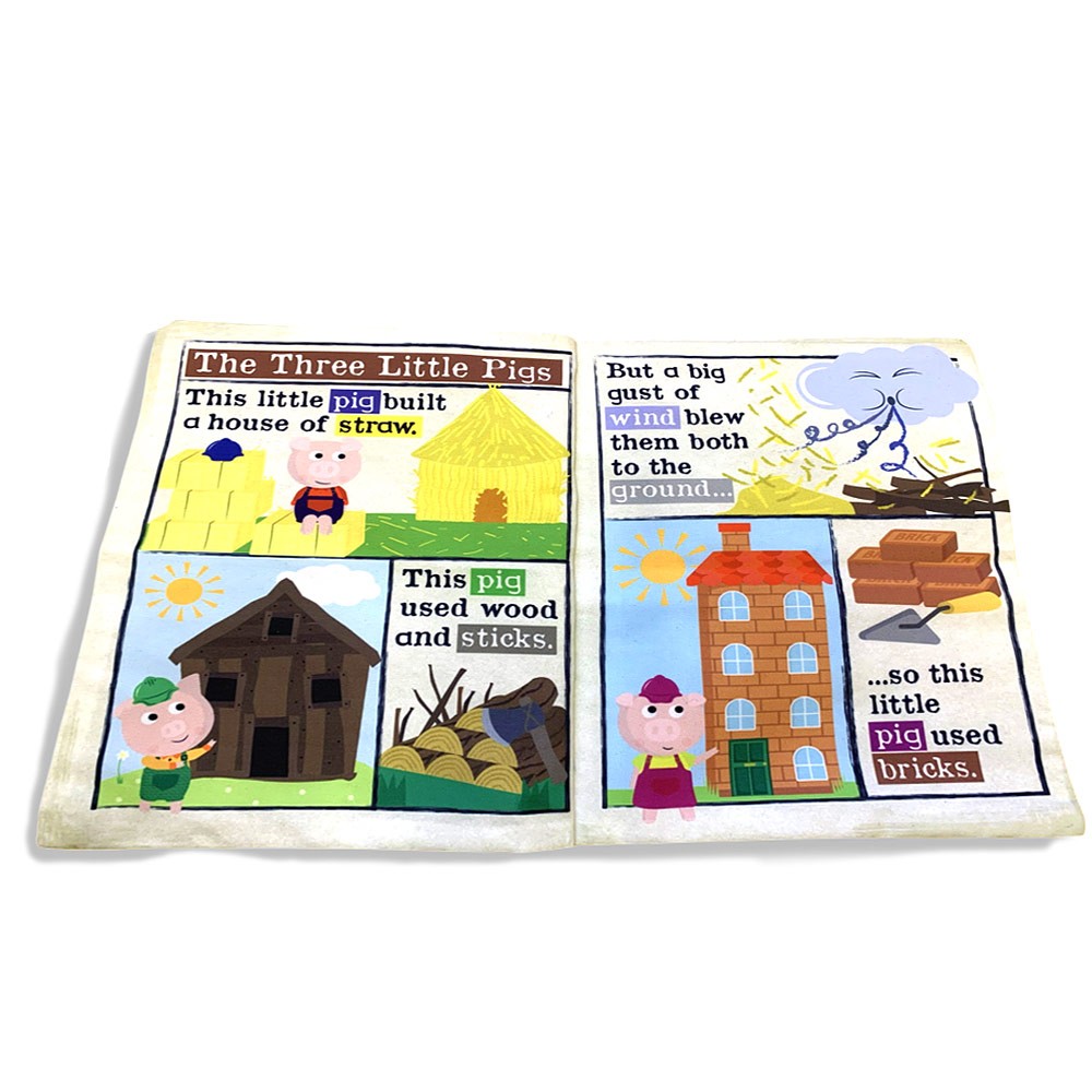 Jo & Nic's Crinkly Cloth Book - Three Little Tales