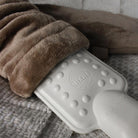 YUYU Luxury Fleece Hot Water Bottle Set - Mink