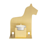 Design House Stockholm Pop-Up Candle Holder - Brass Dala Horse