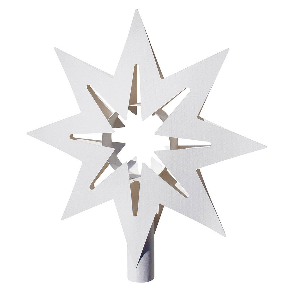 Livingly Vera Tree Top Star - White