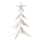 Livingly White Star Tree Hanging Decoration - Small