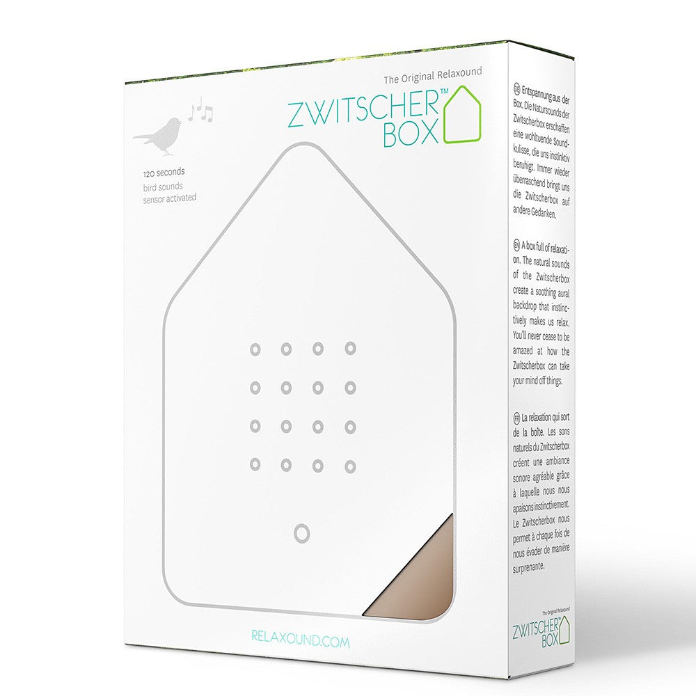 Zwitscherbox Birdsong Motion Sensor - Taupe