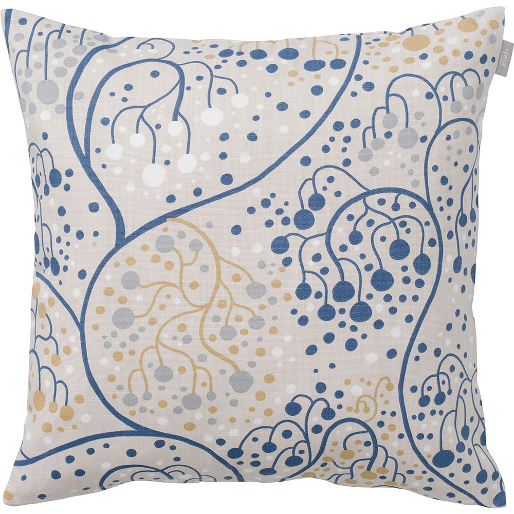 Spira of Sweden Ranka Cushion Cover - Denim Blue