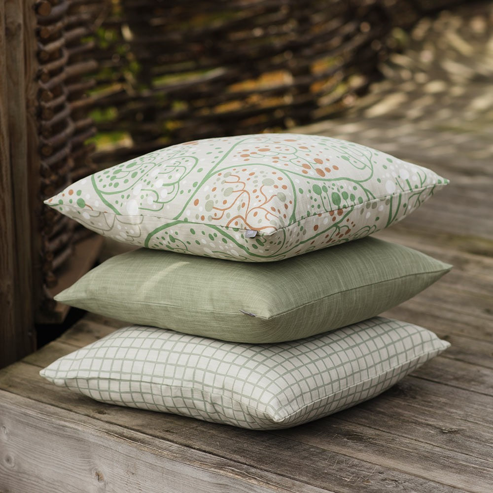 Spira of Sweden Ranka Cushion Cover - Green