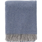 Spira of Sweden Merino Wool Throw - Blue