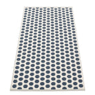 Pappelina Noa Runner - Dark Blue & Vanilla - 70 x 150 cm