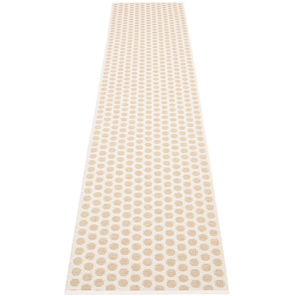 Pappelina Noa Runner - Beige & Vanilla - 70 x 350 cm