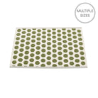 Pappelina Noa Dark Olive & Vanilla Mat - 70 x 50 cm