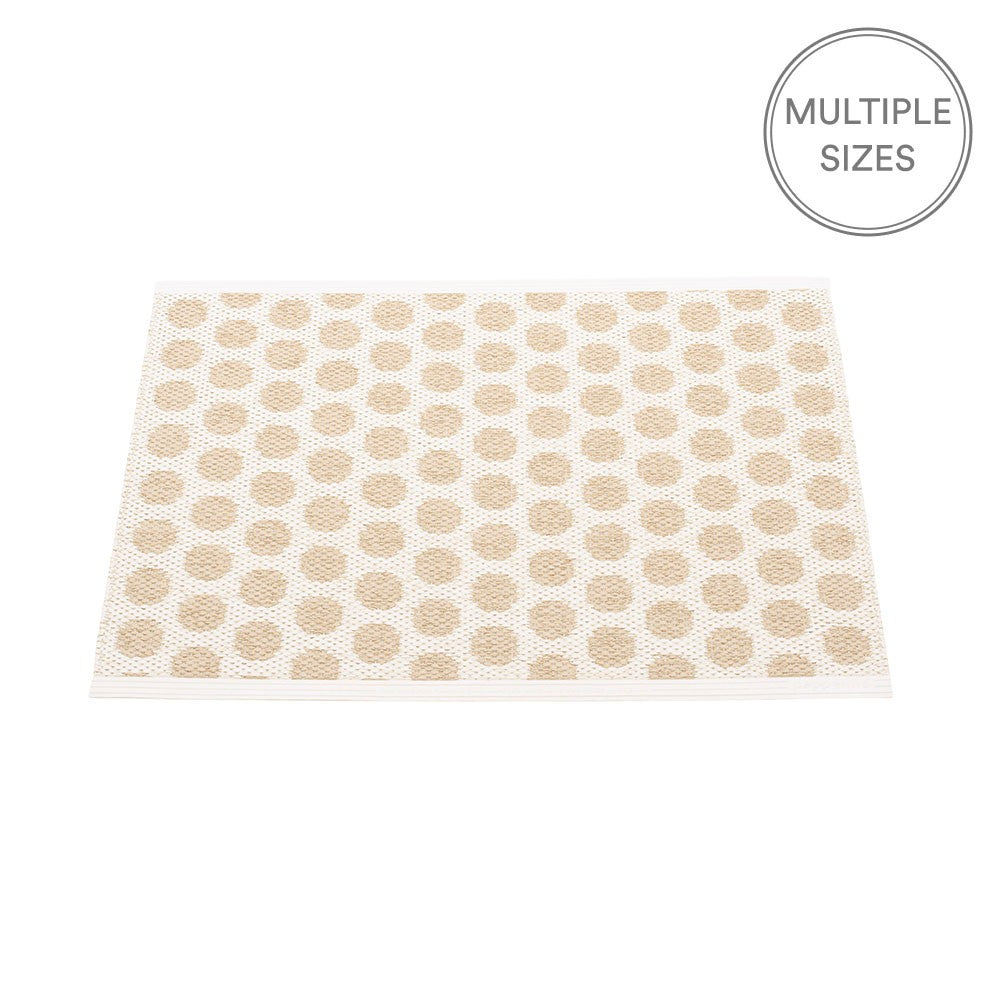 Pappelina Noa Beige & Vanilla Mat - 70 x 50 cm 