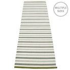 Pappelina Teo Runner - Sage : Army : Vanilla - 70 x 240 cm