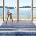 Pappelina Teo Rug - Denim : Dark Blue : Vanilla 