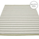 Pappelina Teo Rug - Sage : Army : Vanilla - 180 x 260 cm