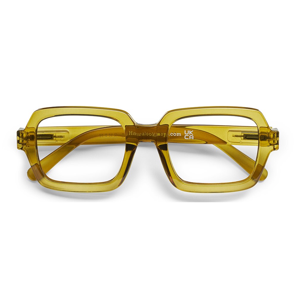 Have A Look Reading Glasses - Square Moss