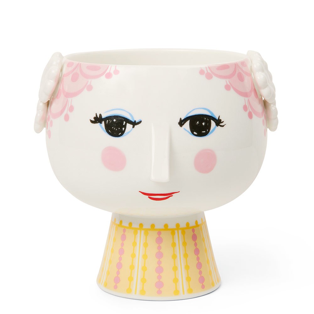 Bjørn Wiinblad Eva Flowerpot - Rose Pink Ø 15.5 cm