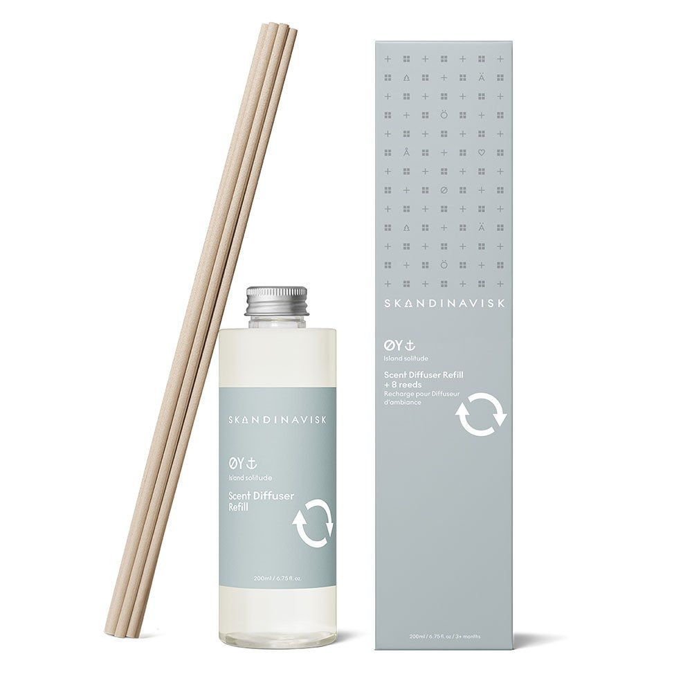 Skandinavisk New Scent Diffuser Refill - Øy (Island)