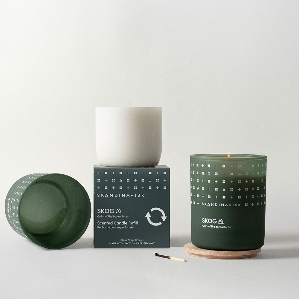 Skandinavisk Skog Scented Candle Refill - 200g 