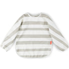 Done By Deer Sleeved Pocket Bib - Sand Stripes