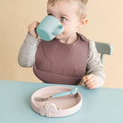 Done by Deer Peekaboo Bib 2-pack - Elphee Powder