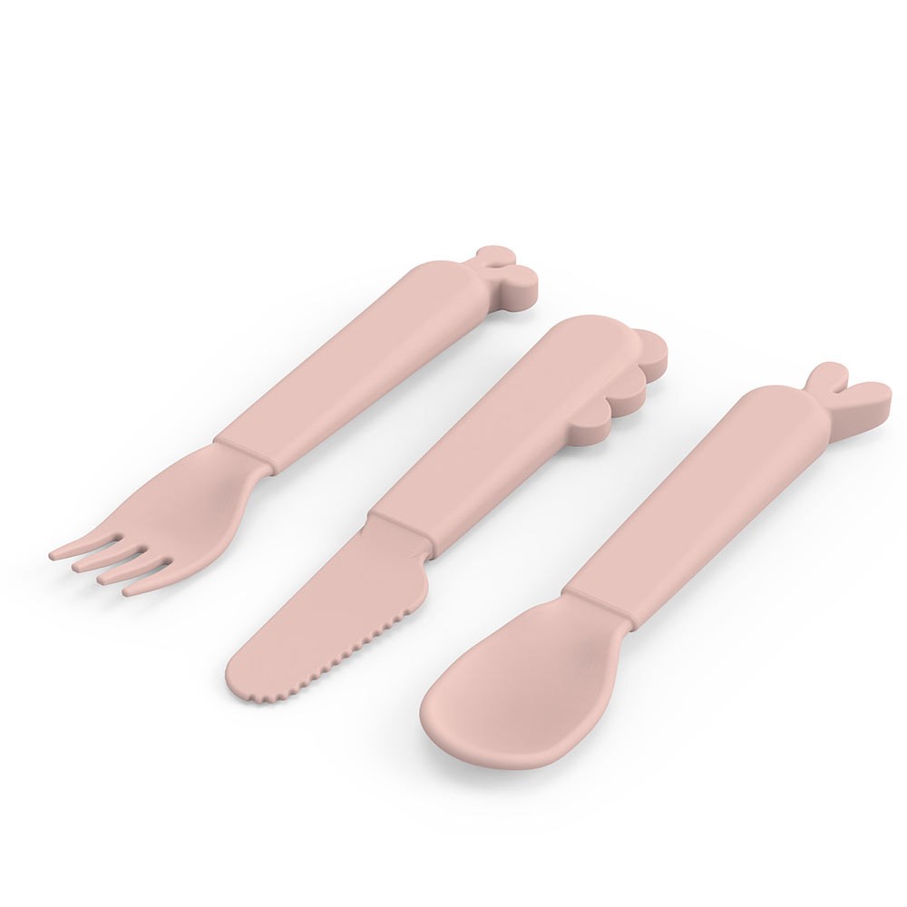 Done by Deer Kiddish Cutlery Set - Powder