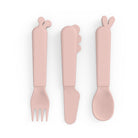 Done by Deer Kiddish Cutlery Set - Powder