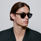 A.Kjaerbede Sunglasses - Marvin Green Marble Transparent