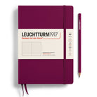 Leuchtturm1917 A5 Dotted Hardcover Notebook - Port Red