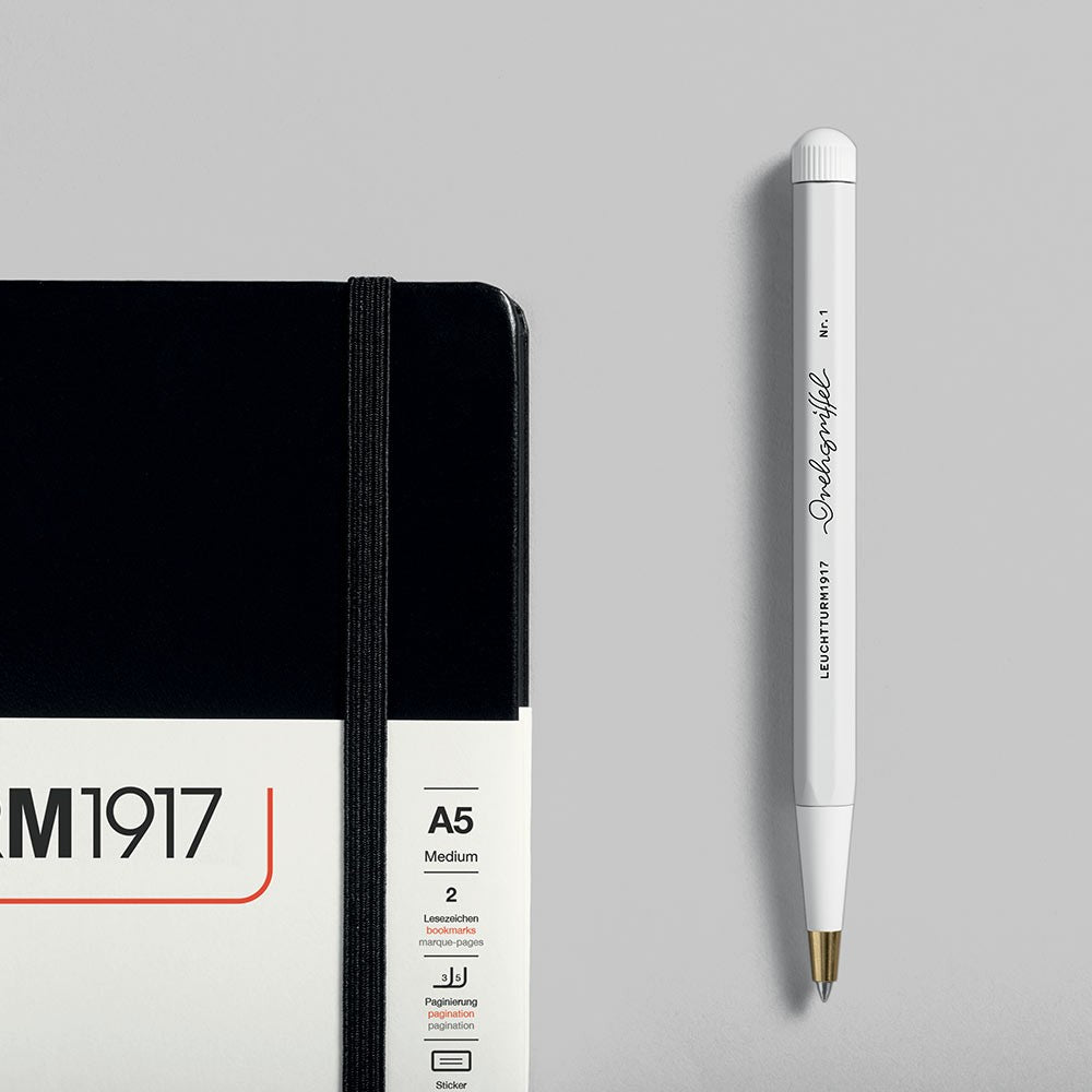 Leuchtturm1917 Drehgriffel Nr. 1 Gel Pen - White