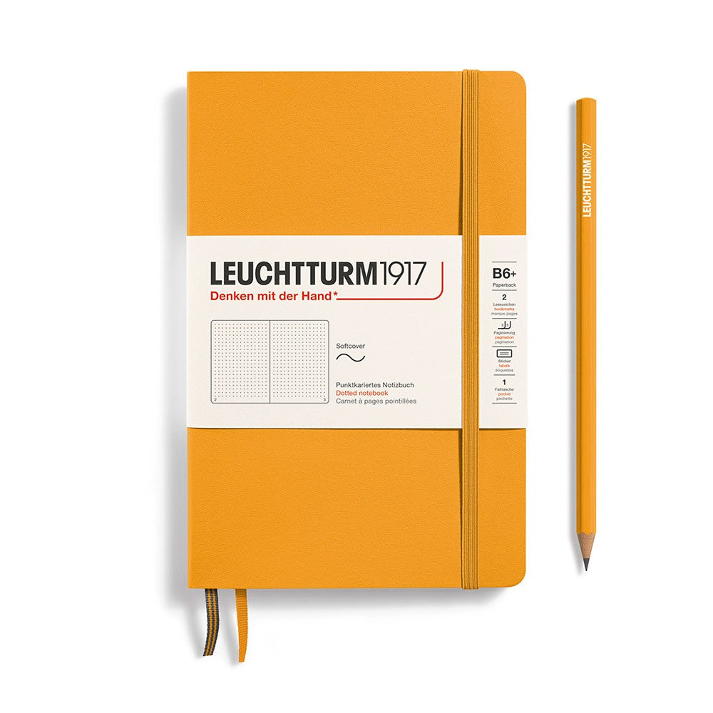 Leuchtturm1917 B6+ Dotted Softcover Notebook - Rising Sun