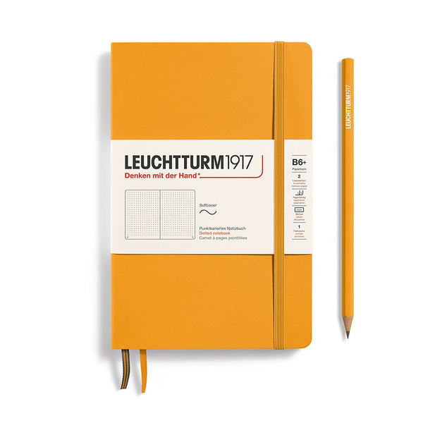 Leuchtturm1917 B6+ Softcover Dotted Notebook - Rising Sun | HUS
