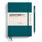 Leuchtturm1917 A5 Hardcover Plain Notebook - Pacific Green