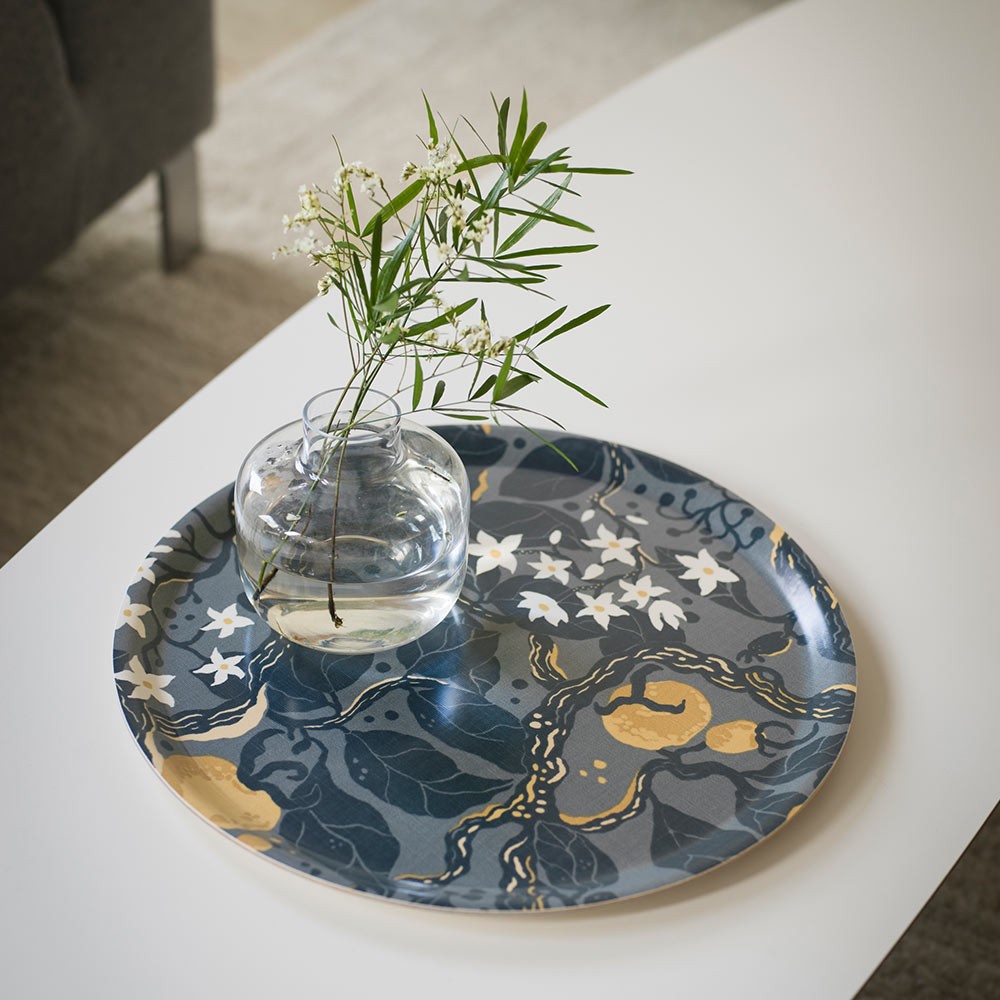 Spira of Sweden Blue Vindla Tray 